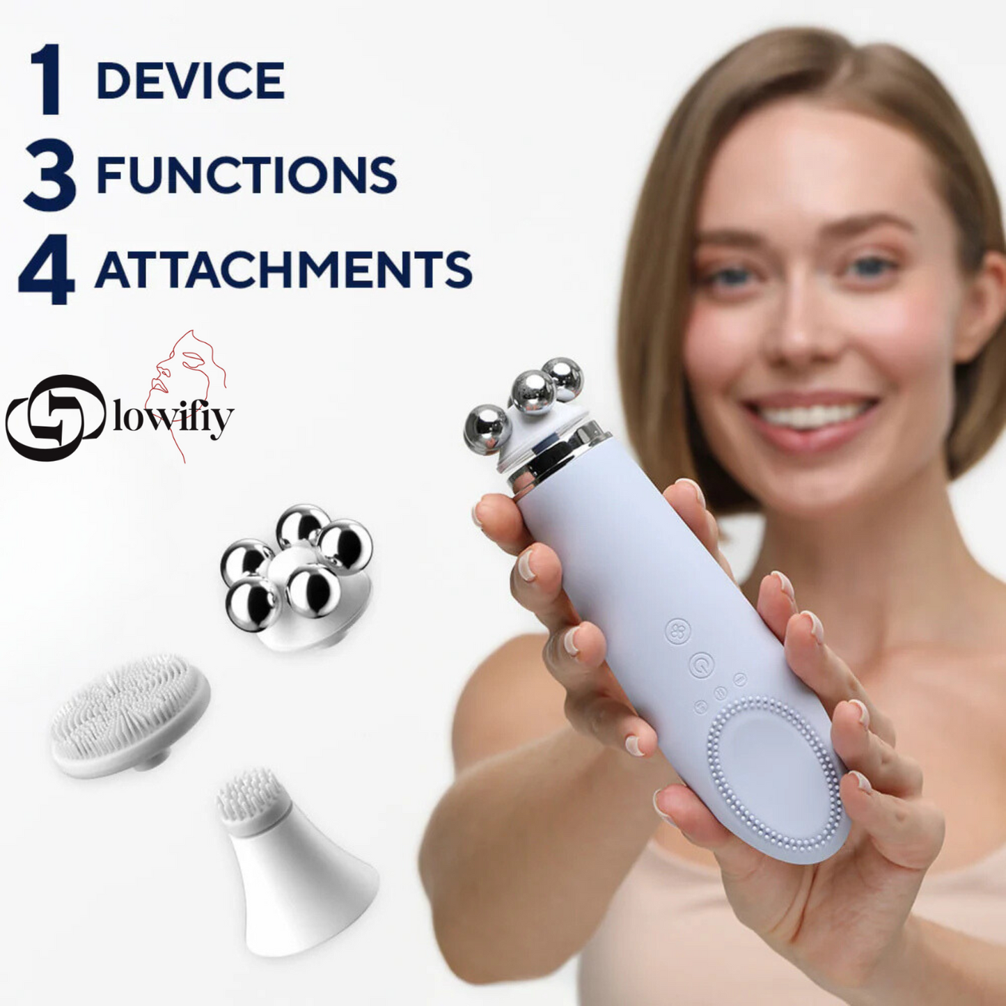 Glowifiy Multi-Functional Face Sculpting & Skincare Wand